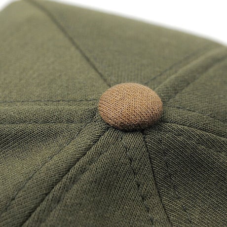 C-05　 無地スウェットCAP BIGWATCH  グリーン/ブラウン マルチカラー