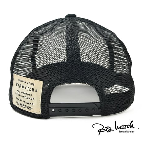 C-32 オールメッシュ CAP BIGWATCH ブラック