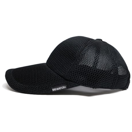 FI-01　 フィッシングCAP BIGWATCH 　ブラック