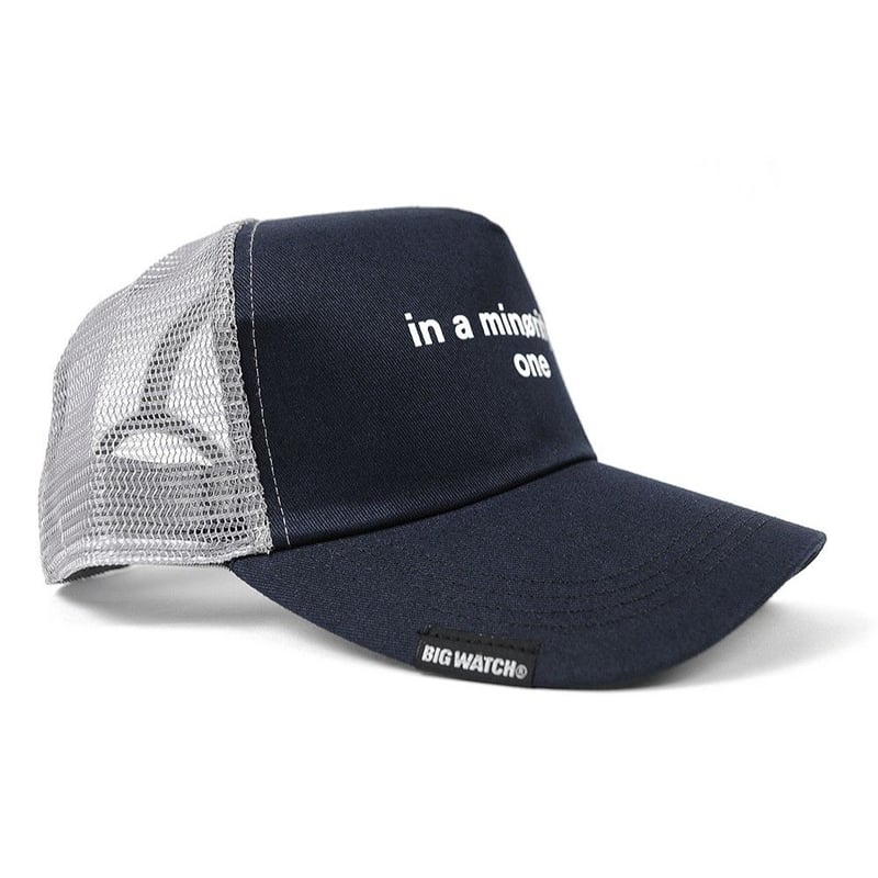 CP-40 コットンメッシュキャップBIGWATCH ネイビー/グレー | BIGWATCH