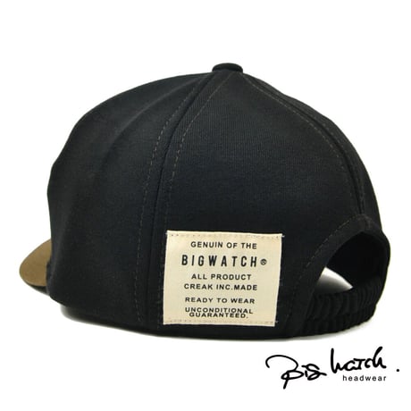 C-26  アンパイアCAP BIGWATCH  ブラック/カーキ
