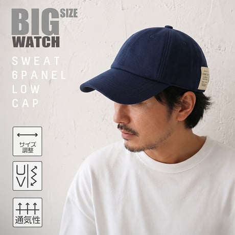 SCP-03　スウェット ローキャップBIGWATCH ネイビー