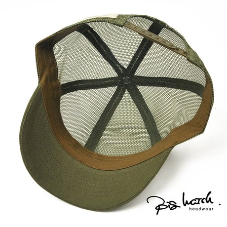 C-33 オールメッシュ CAP BIGWATCH カーキ