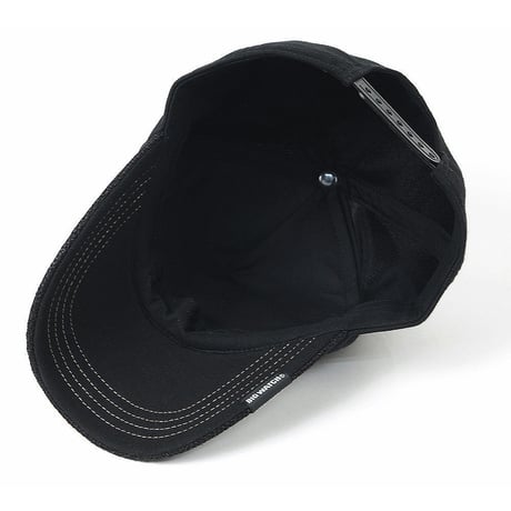 CB-01　ヘンプコットンワッペンCAP BIGWATCH　オールブラック