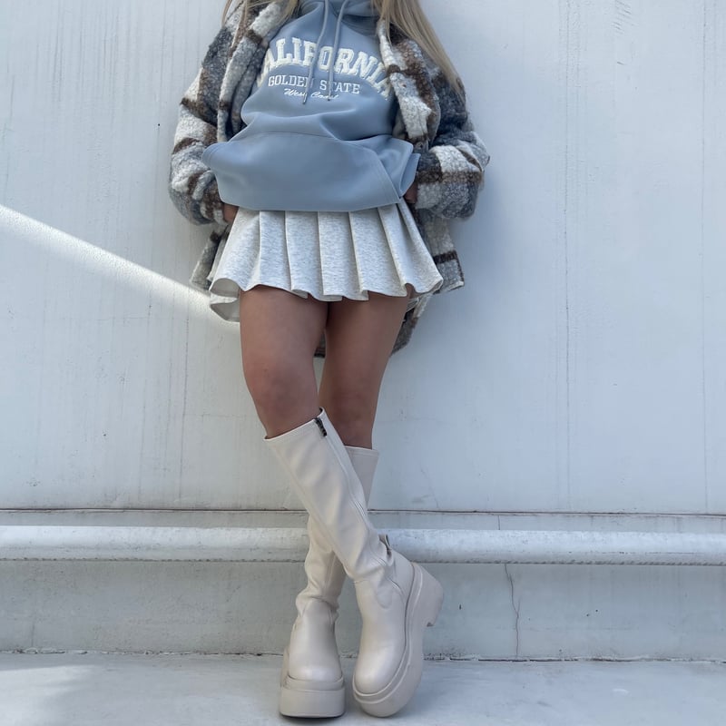 [新品] bonnae micro pleats skirt (サイズ３) ボンネ bonnae Micro mini pleats skirt Ivory - メルカリ