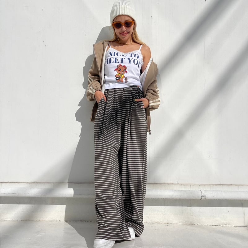 Kumasanpo'lace camisole#7985 | MERMO