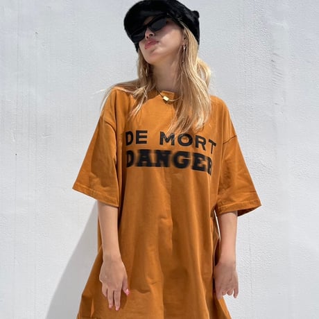 'DANGER' wide tee#8003