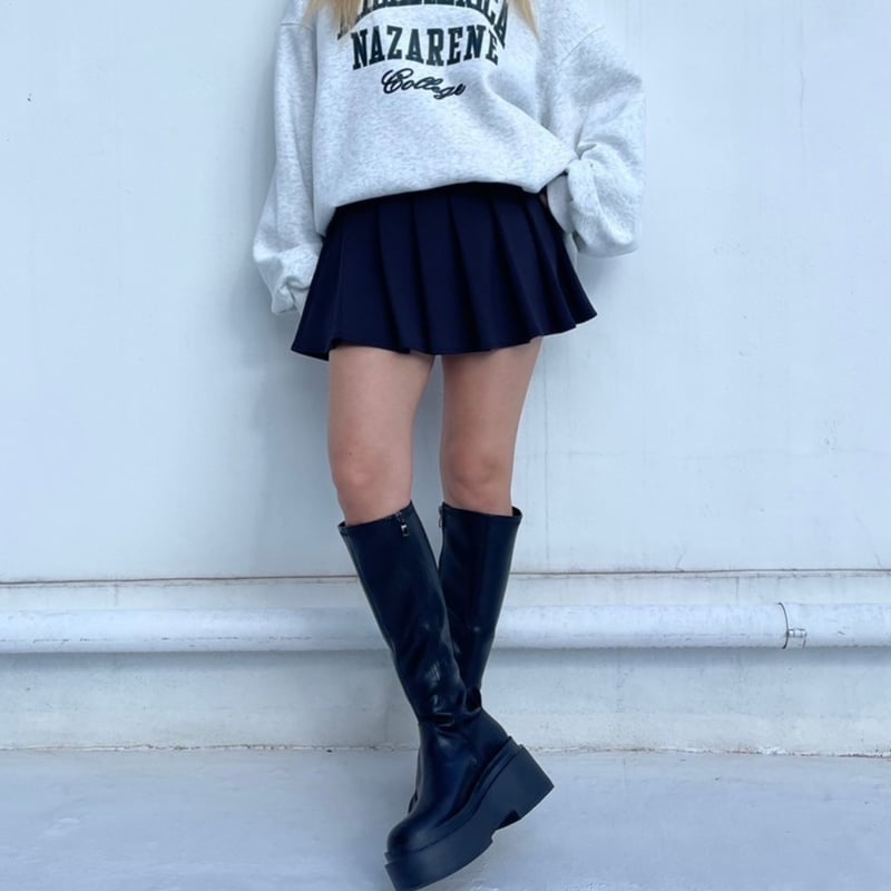 [新品] bonnae micro pleats skirt (サイズ３) ボンネ bonnae Micro mini pleats skirt Ivory - メルカリ