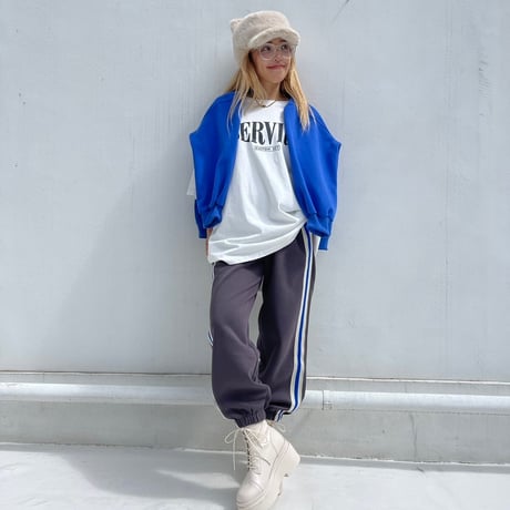 'Bicolor strings' line jogger pt#6622