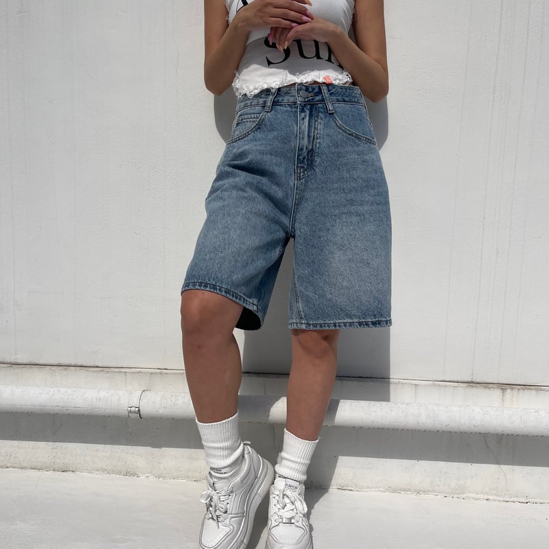 パンツ emostanceclub denim buggy emostanceclub denim buggy