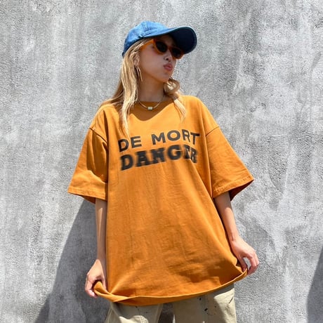 'DANGER' wide tee#8003