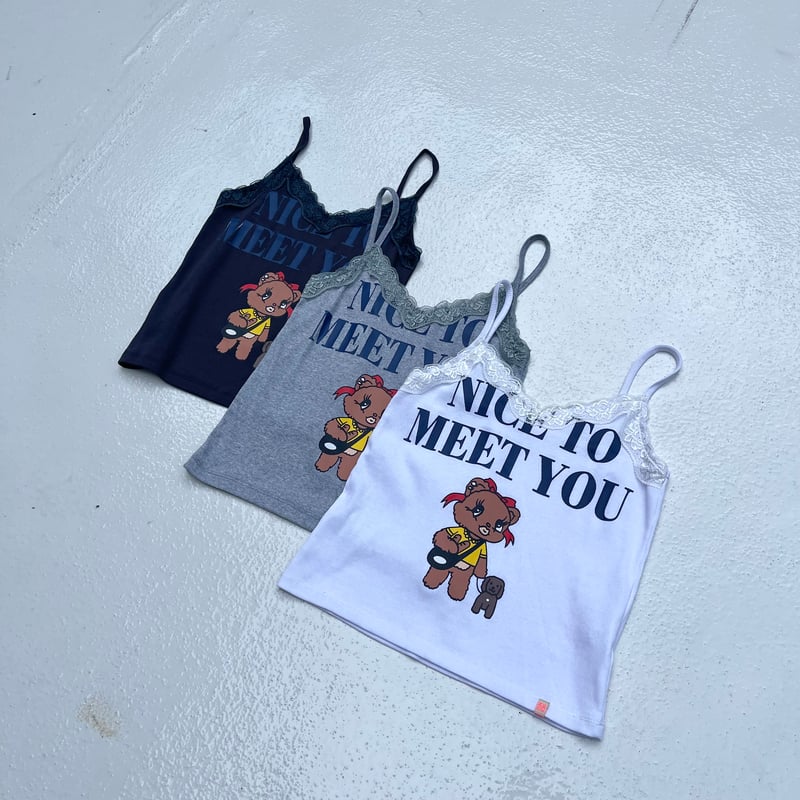 Kumasanpo'lace camisole#7985 | MERMO