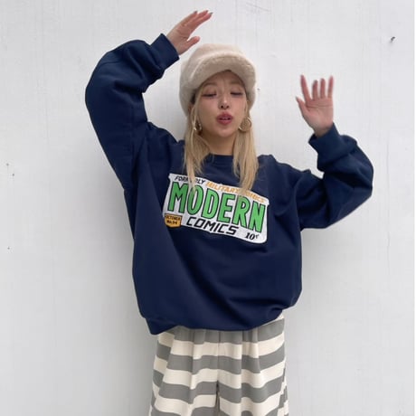 'MODERN'logo sweat#75025