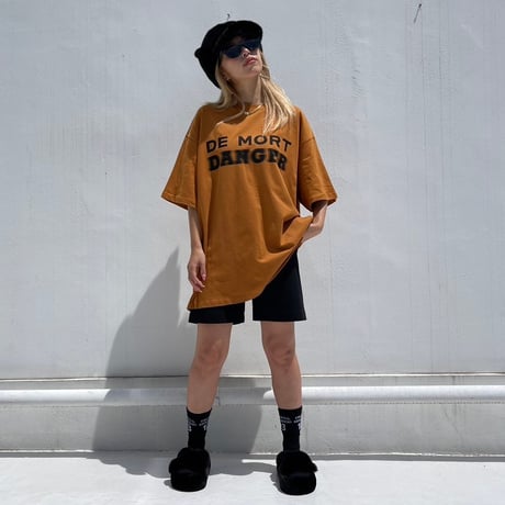 'DANGER' wide tee#8003