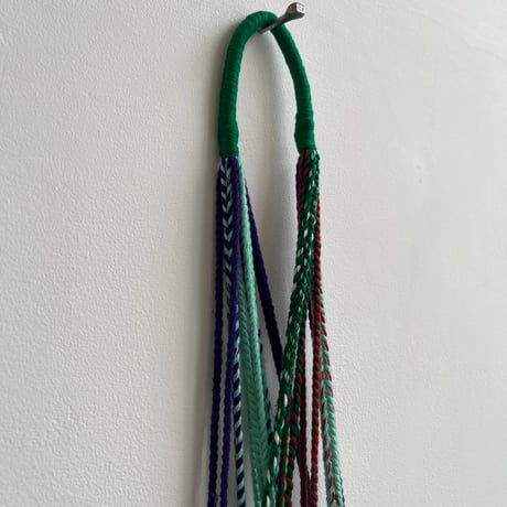 [pips]  Cotton Handwoven Hammock bag / neon