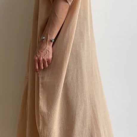 [ pips ] / plainly  woven cotton  yalalag hupil round neck