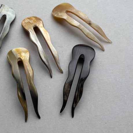 [KOSTKAMM]   Horn Hair Sticks / Short / 9432