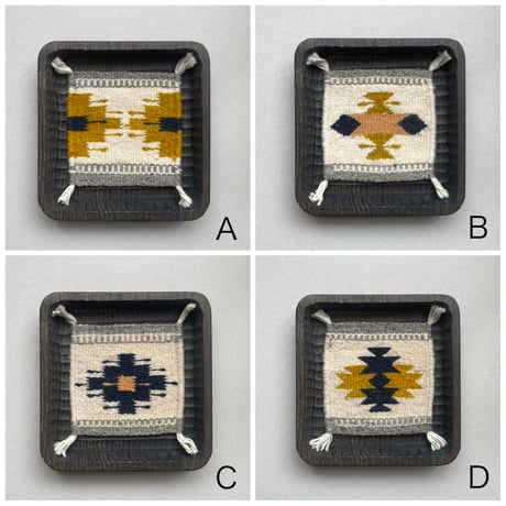 [ARTE ZAPOTECO] Wool Coaster / 12cm x 12cm
