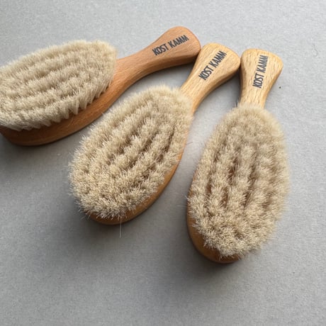[KOSTKAMM]  Waxed Beech Wood Brush mini / ベビーブラシ
