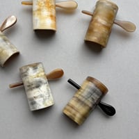 [KOSTKAMM]  Horn Hair Clip with Stick / 9438