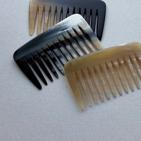 [KOSTKAMM]  Horn Curl Comb / Wide / 10 cm / 111H