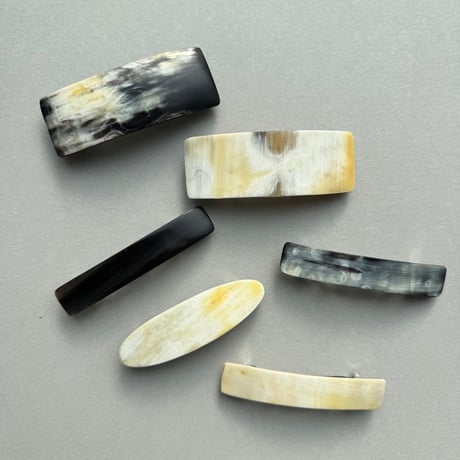 [KOSTKAMM]  Horn Hair Clip / 8cm / 9533