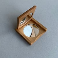 [KOSTKAMM]  Wooden Pocket Folding Mirror / 5501