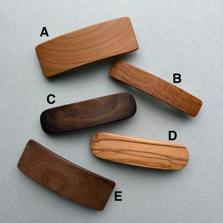 [KOSTKAMM] Natural Wood Hair Clip 8cm/9503
