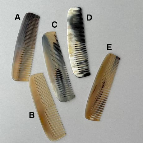 [KOSTKAMM]  Horn Pocket  Comb Narrow x Wide  13cm / 300H