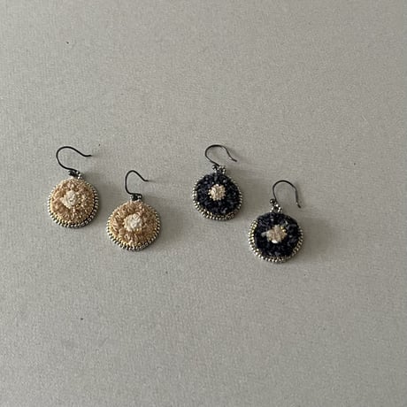 [ishi  jewelry] Cajonos collection /earring / low silk