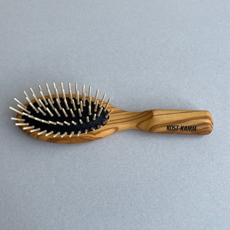 [KOSTKAMM]  Olive Wood Oval Hair Brush / 17.5cm / オリーブウッド  オーバル型ブラシ / 4527
