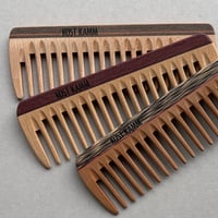 [KOSTKAMM]  Wooden Pocket comb / Ex Wide / 18b