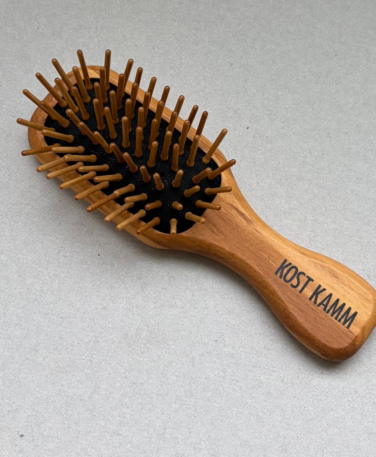 KOSTKAMM] Olive Wood Mini Hair Brush / 11.5cm