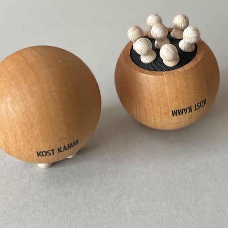 [KOSTKAMM]  Wooden Face massage ball
