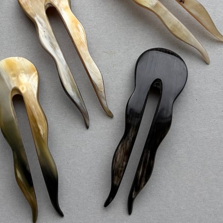 [KOSTKAMM]   Horn Hair Sticks / Short / 9432