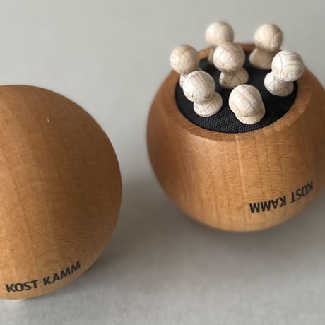 [KOSTKAMM]  Wooden Face massage ball