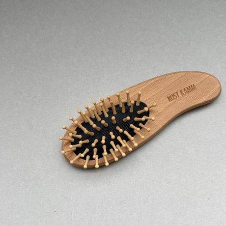 [KOSTKAMM]  Waxed Beech Wood Dolphin Brush / 14.5cm / ドルフィン型ブラシ / 4550