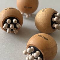 [KOSTKAMM]  Wooden Face massage ball
