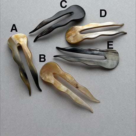 [KOSTKAMM]   Horn Hair Sticks / Short / 9432