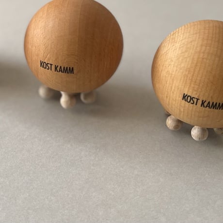 [KOSTKAMM]  Wooden Face massage ball