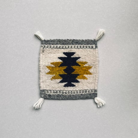 [ARTE ZAPOTECO] Wool Coaster / 12cm x 12cm