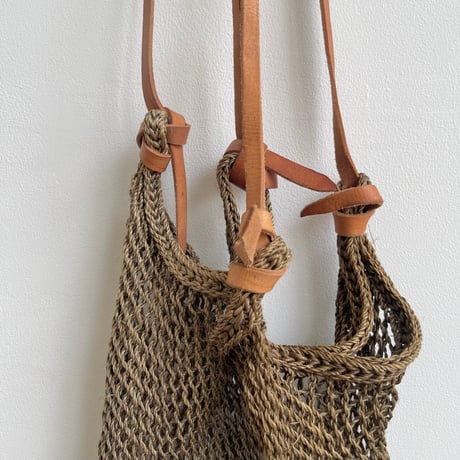 [pips]  Agave Market Bag  / Mini Size / Natural or Brown