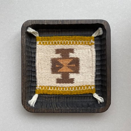 [ARTE ZAPOTECO] Wool Coaster / 12cm x 12cm