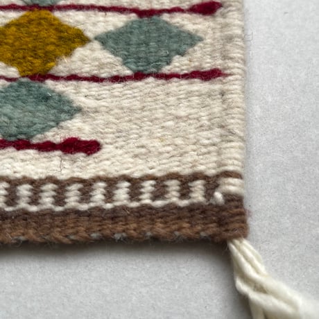 [ARTE ZAPOTECO] Wool Coaster / 12cm x 12cm