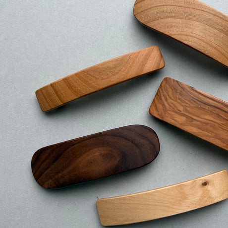 [KOSTKAMM] Natural Wood Hair Clip 10cm/9501