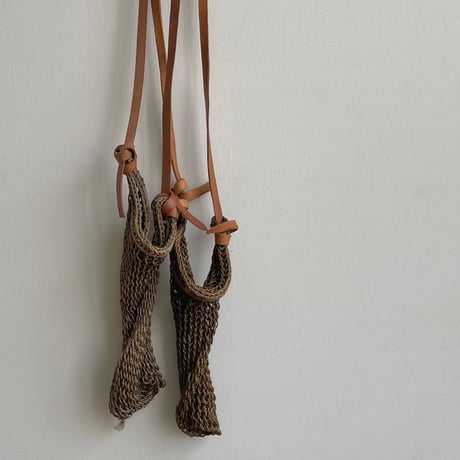 [pips]  Agave Market Bag  / Mini Size / Natural or Brown