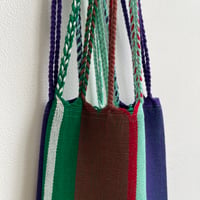 [pips]  Cotton Handwoven Hammock bag / neon