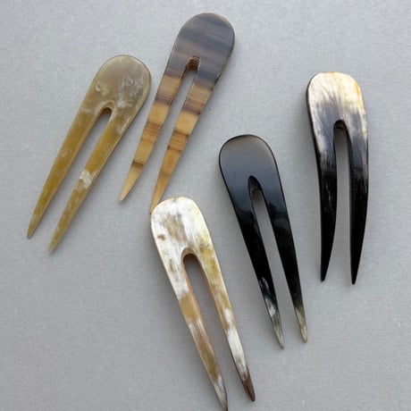 [KOSTKAMM]   Horn Hair Sticks / Short / 9431