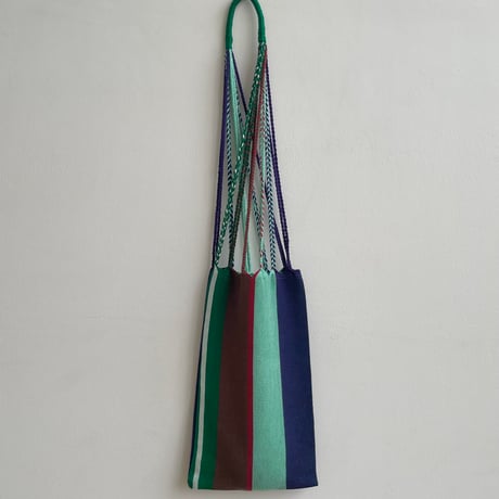 [pips]  Cotton Handwoven Hammock bag / neon