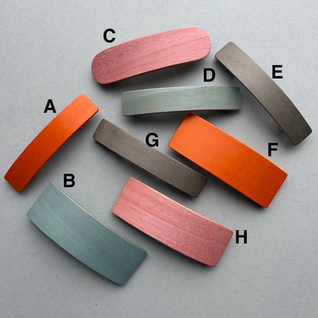 [KOSTKAMM] Natural Wood Hair Clip 8cm /9523